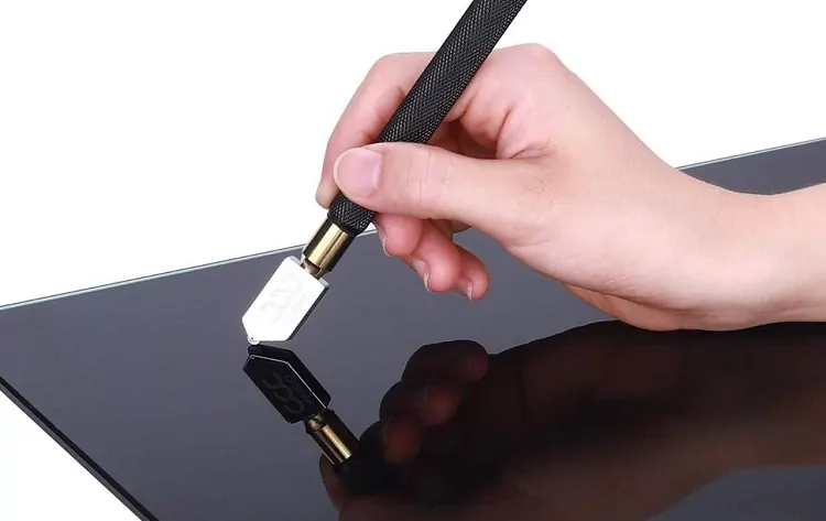 الماس شیشه بری