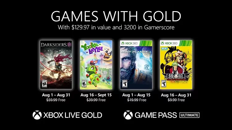  Games with Gold