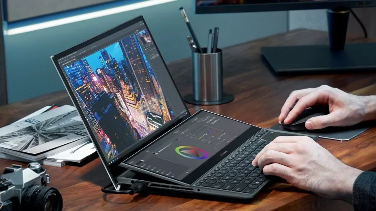 لپ‌تاپ Asus ZenBook Pro Duo 15 OLED 