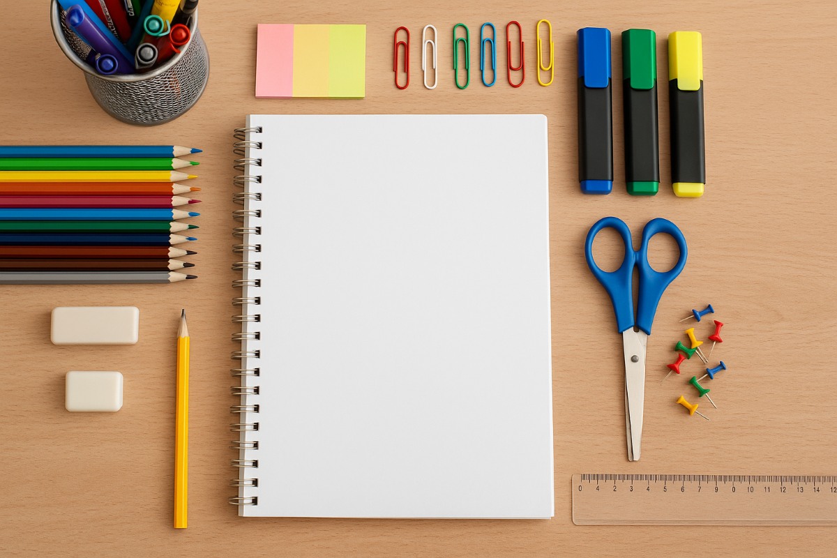 لیست تهیه لوازم تحریر کلاس هفتم