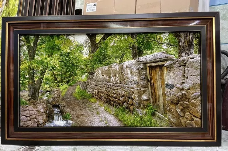 قاب تابلو فرش چوبی
