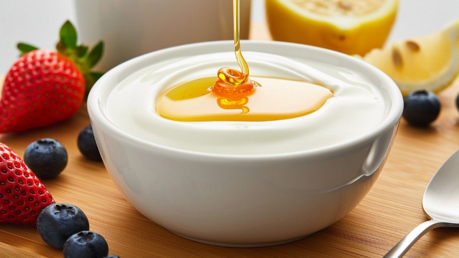 ماسک ماست و عسل 